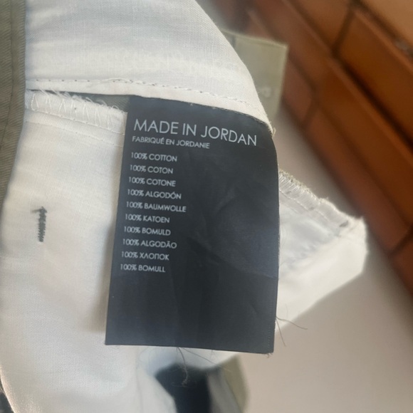 Club Monaco khaki wide leg trousers - Picture 4 of 6